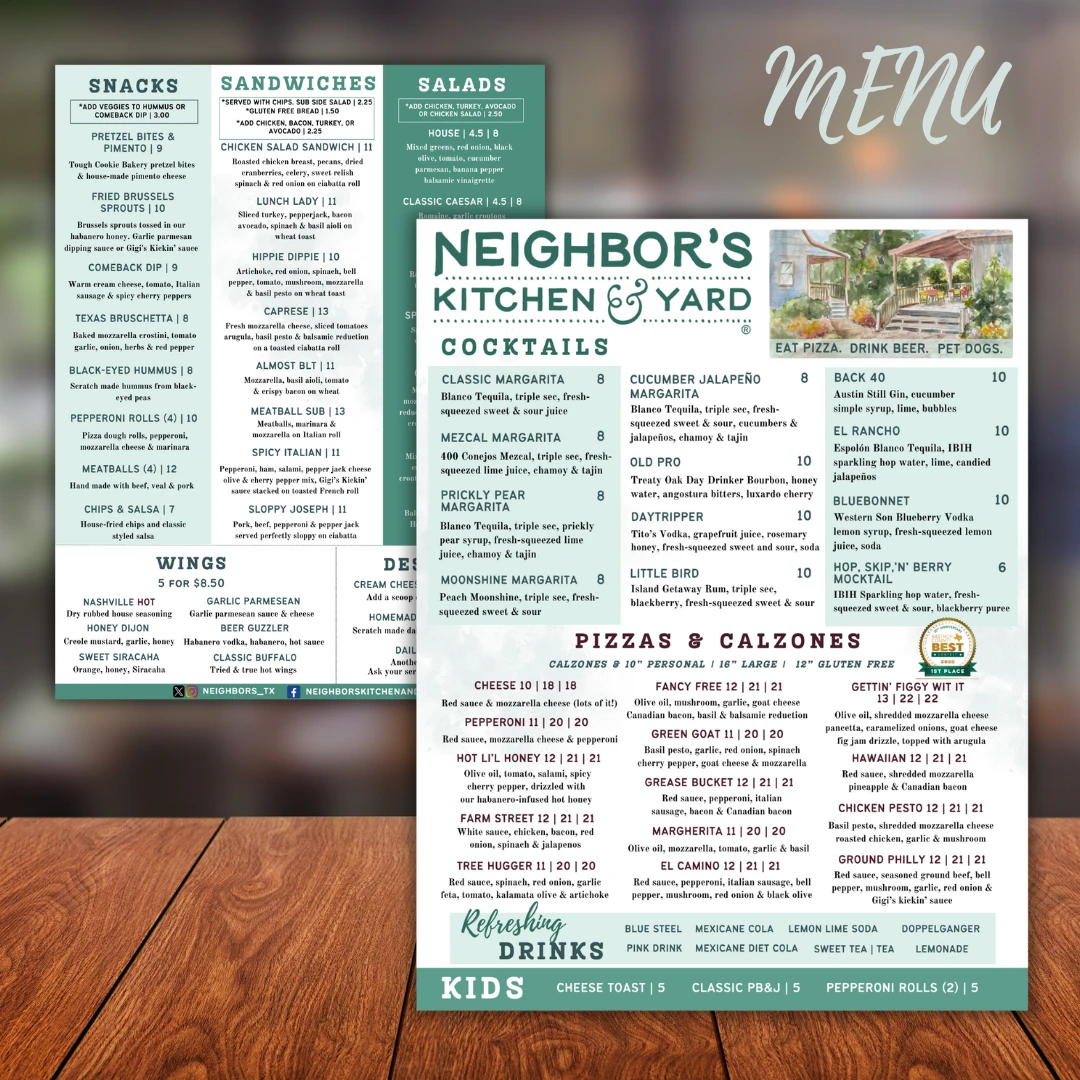 Menu 3